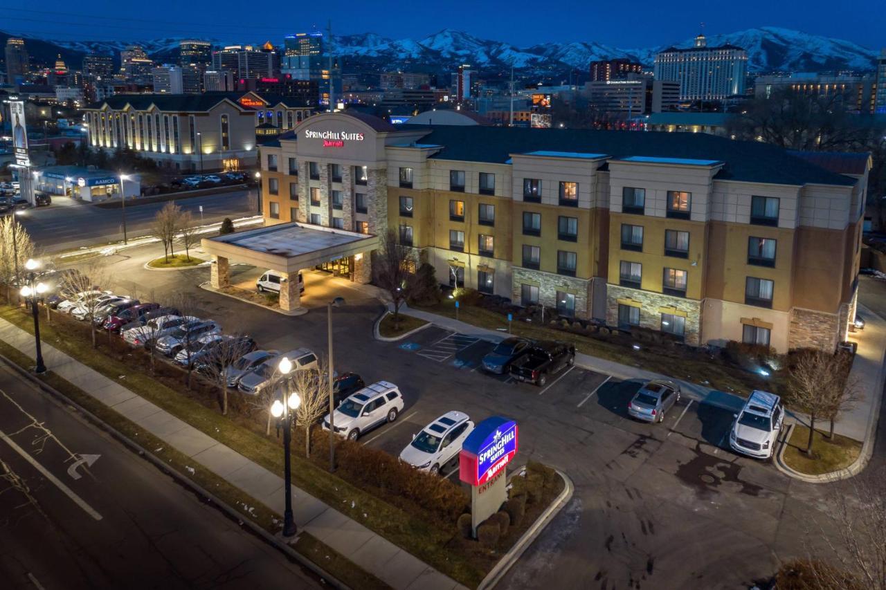 Springhill Suites By Marriott Salt Lake City Downtown Exterior foto